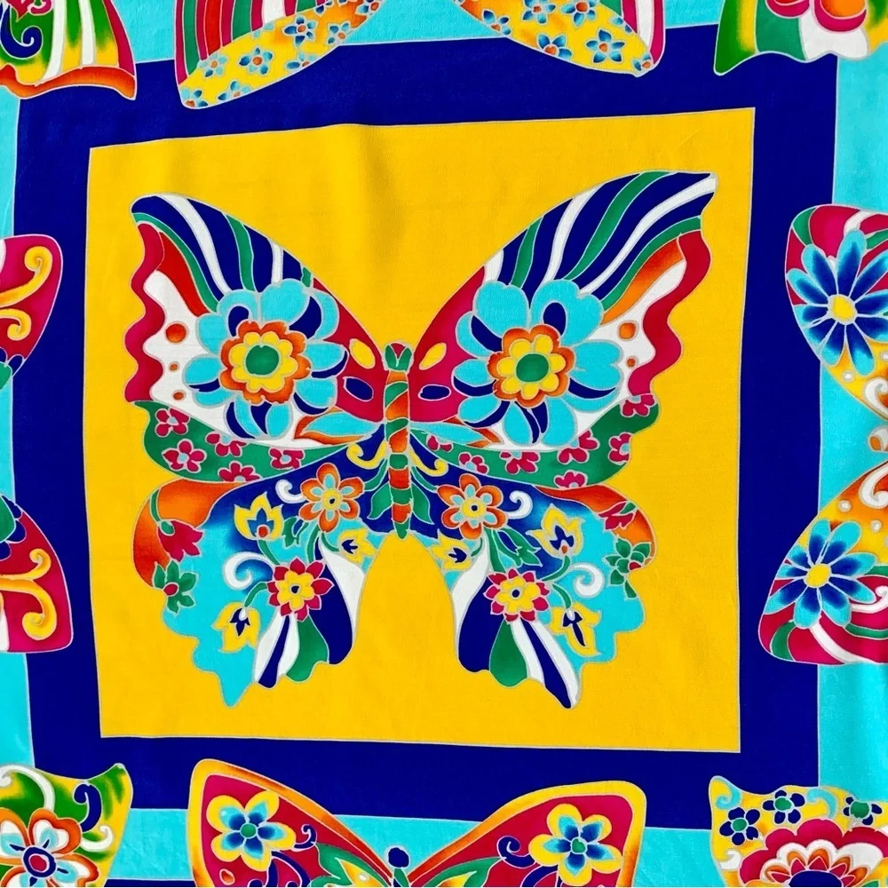 diane gilman silk Scarf 33/34”
